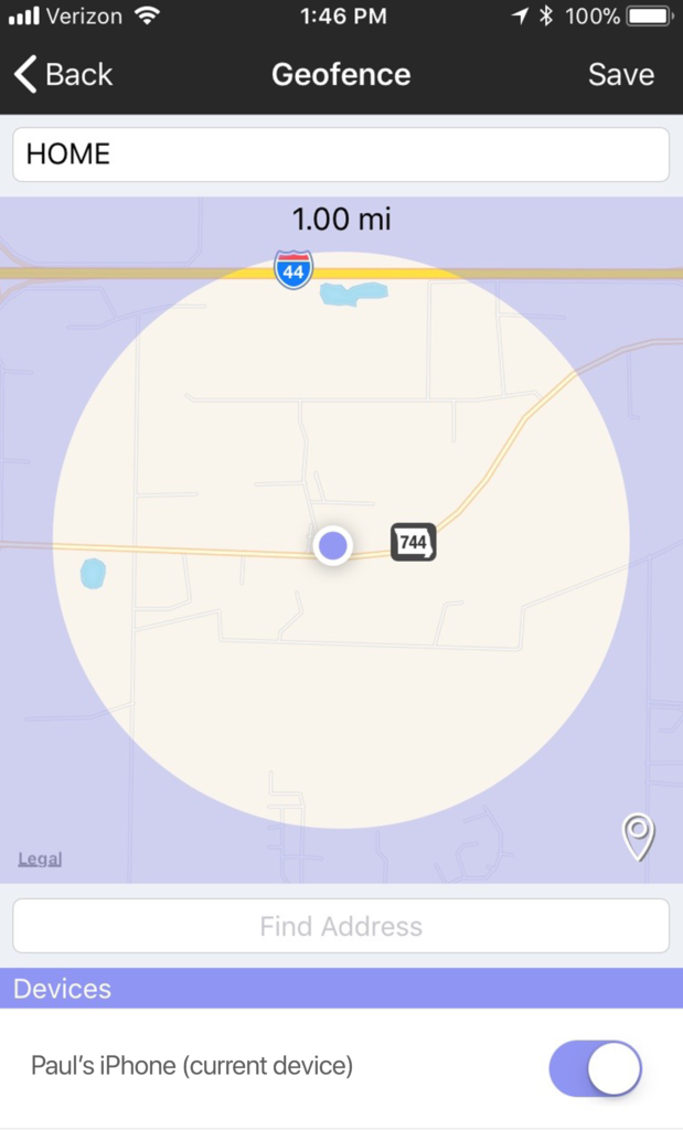 How to Activate a Favorite With a Geofence